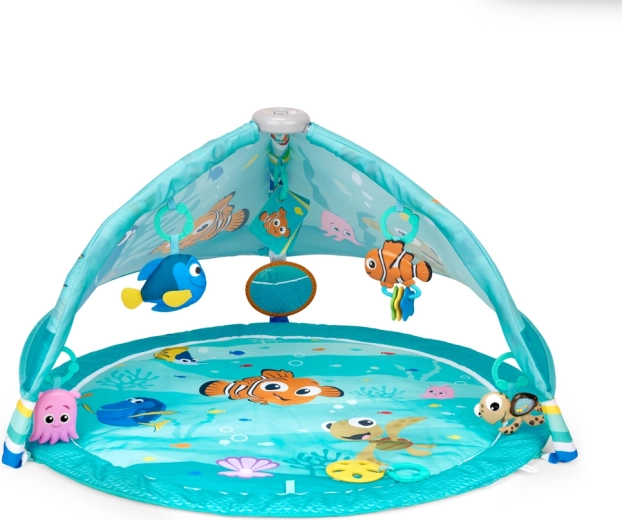 Bright Starts hracia deka na rozvoj motoriky a zmyslov Disney Baby Hľadá sa Nemo Pop ’N Wiggle
