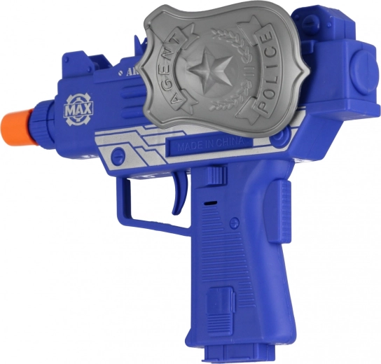 Bezpečná hračka zbraň s výraznou špičkou