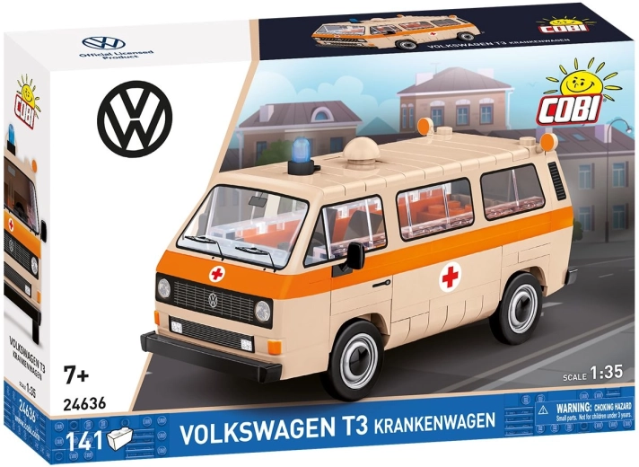 Cobi Volkswagen T3 sanitka 1:35 (141 dielikov) - 1 kus