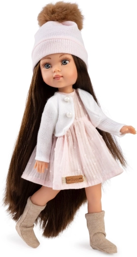 Realistická bábika Penelope s celovinylovým telom 34 cm