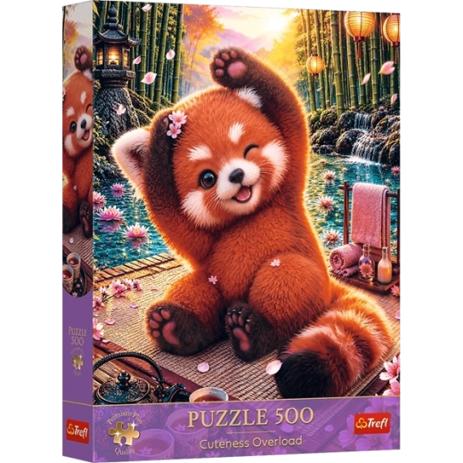 Rozkošný motív červenej pandy zo série Cuteness Overload