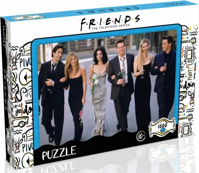 Puzzle 1000 prvkov Priatelia Banket