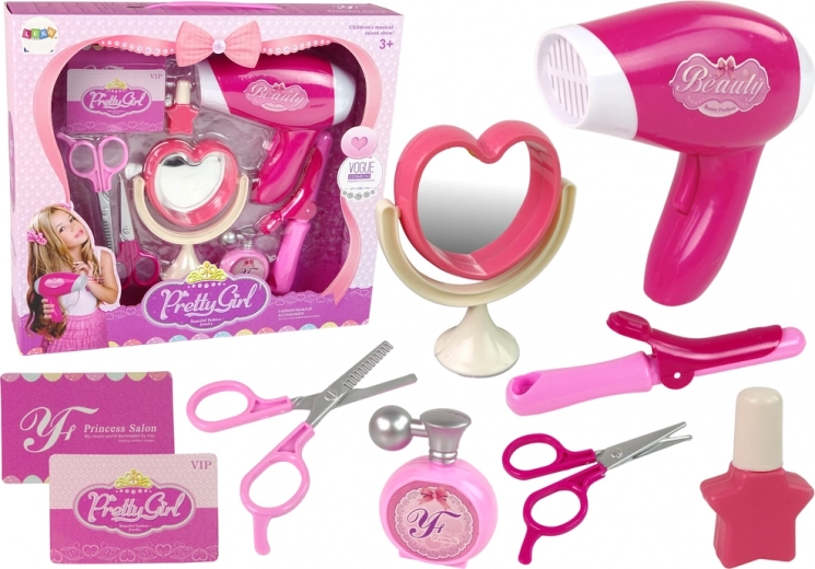 Detská kadernícka sada s fénom na batérie