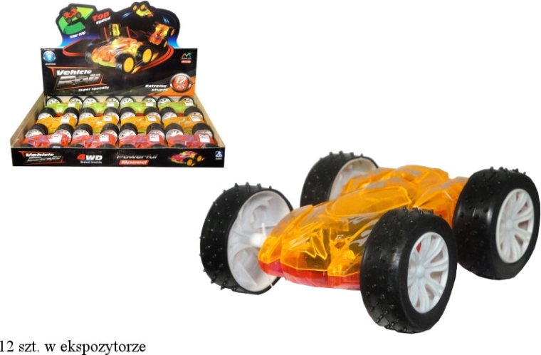 Auto obojstranná prevracačka s trecím pohonom a svetlami