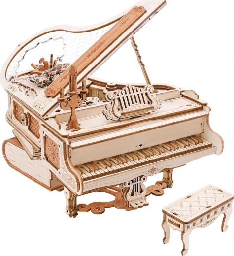 Drevená hracia skrinka Kúzelné piano