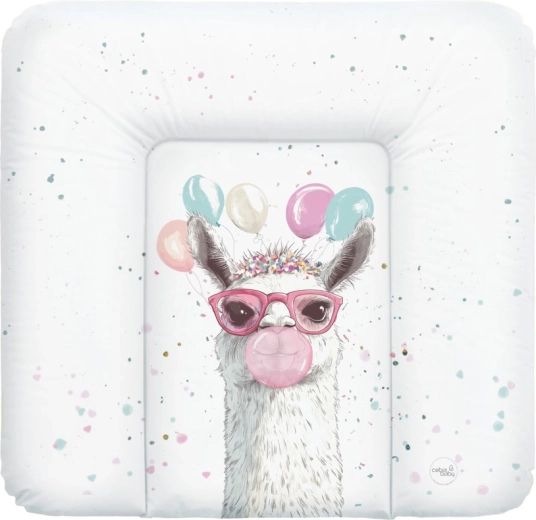Ceba baby mäkká prebaľovacia podložka basic crazy lama 75 × 72 cm