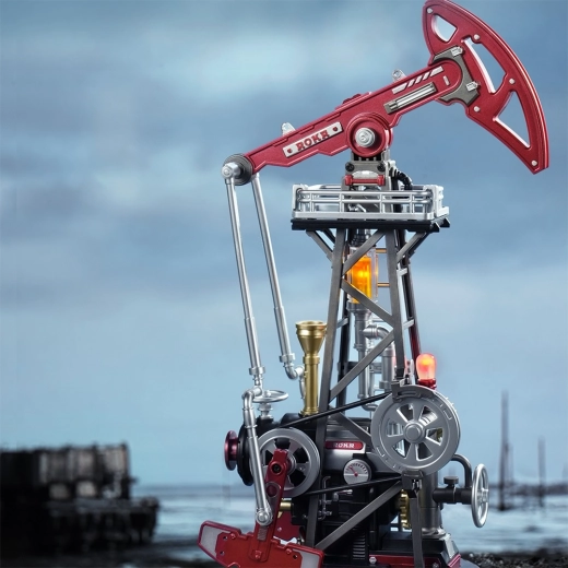 Autentický kývavý pohyb s prevodmi a piestom