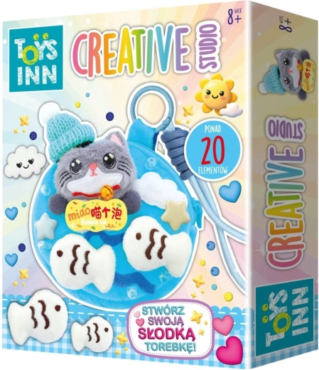 Kreatívna sada Toys Inn mini kabelka modrá