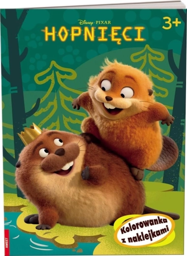 Disney Hopnięci – omaľovánka s nálepkami