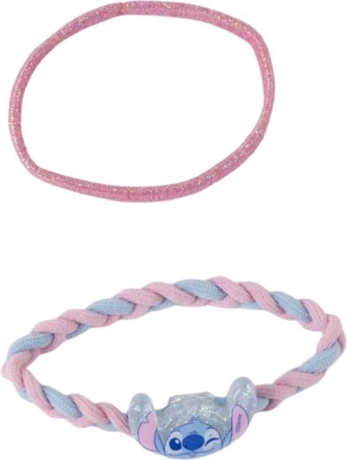 Gumička a pletená čelenka s príveskom Stitch