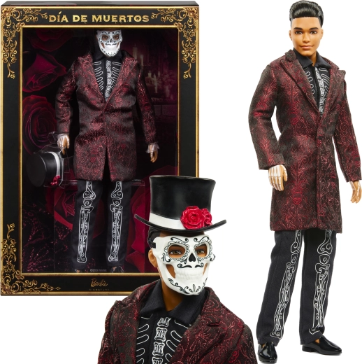 Zberateľská bábika Ken Día de Muertos 2026