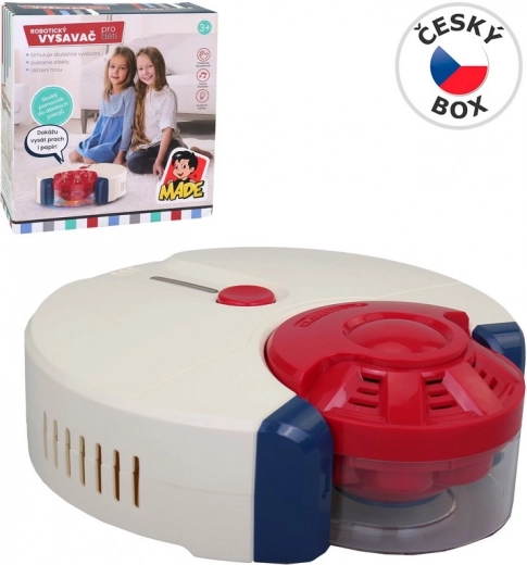 Detský robotický vysávač so svetlami a zvukmi