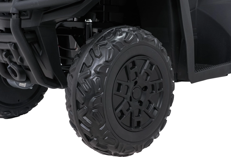 Mäkké EVA kolesá a zadné odpruženie