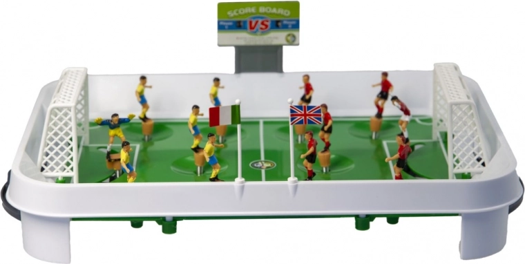 Stolný cvrnkací futbal – mini hra pre dvoch hráčov