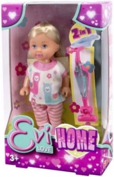 panenka evi love s vysávačom 2v1 do domácnosti 12 cm