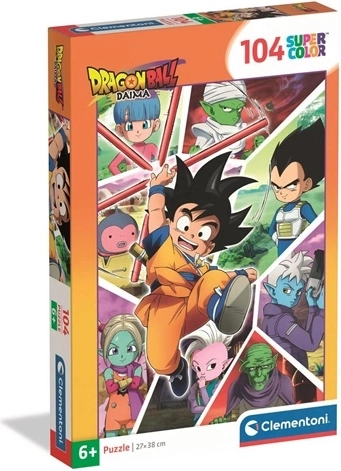 Clementoni puzzle SuperColor Maxi 104 dielikov Dragon Ball Daima