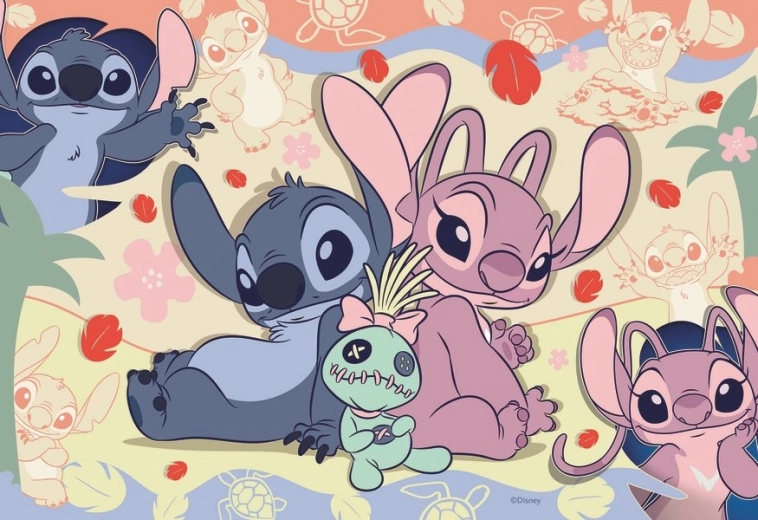 Ravensburger puzzle Disney Stitch s Angelom 35 dielikov