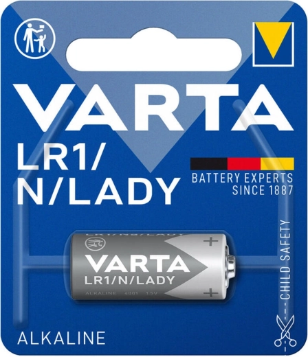 Alkalická batéria VARTA LR1 (N, Lady) 1,5 V