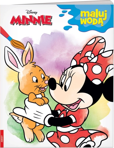 Disney Myška Minnie – maľovanie vodou