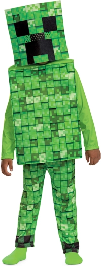 Autentický pixelový dizajn Creeper