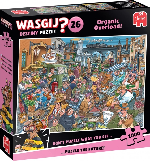 Puzzle WASGIJ Destiny 26 Organické preťaženie 1000 dielikov