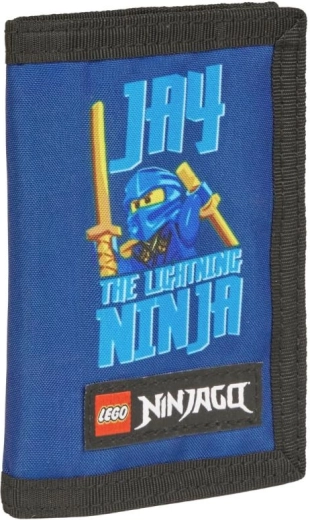 Lego Ninjago Jay detská peňaženka so suchým zipsom