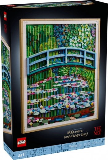 LEGO Art Claude Monet – Most nad jazierkom s leknami