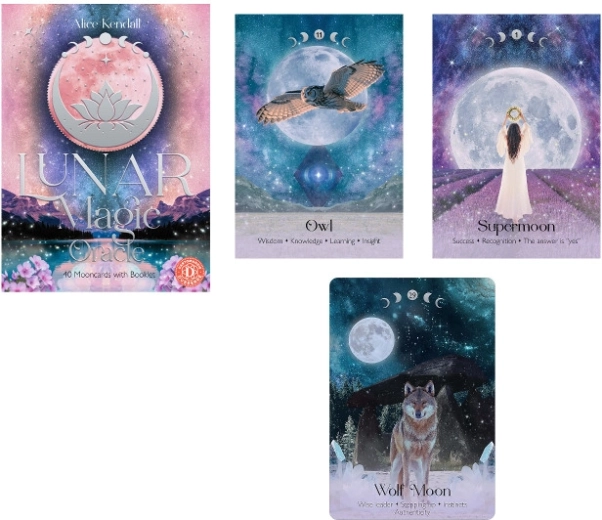 Lunar Magic Oracle – vykladacie karty Dusserre