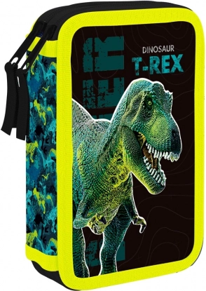 Dvojposchodový školský peračník Premium Dinosaurus