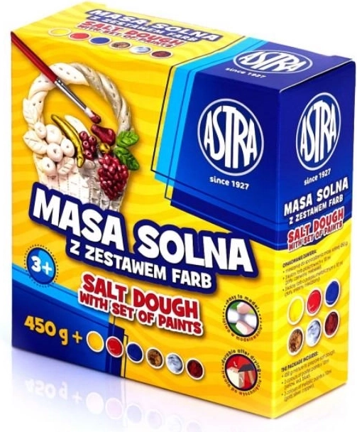 Astra soľná modelovacia hmota s farbami