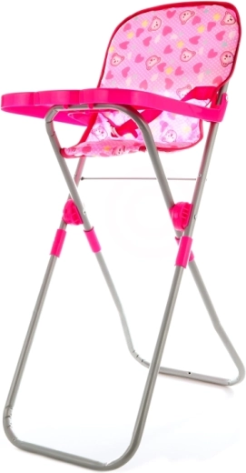 Jedálenská stolička pre pohodlné kŕmenie bábiky