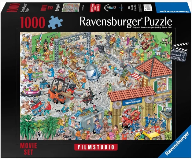 Ravensburger puzzle Ray's Comic – filmové štúdio 1000 dielikov