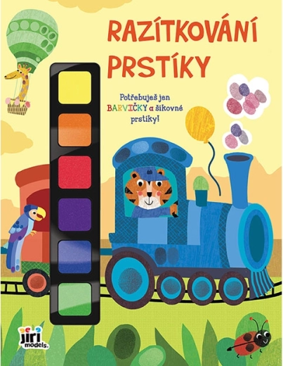 Pečiatkovanie prstami Vlak