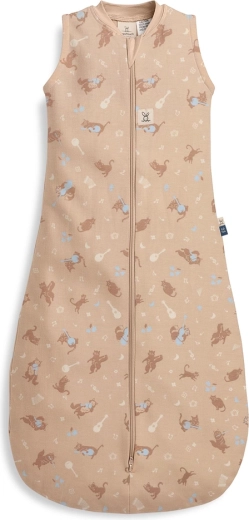 ErgoPouch spací vak z organickej bavlny Jersey Melody 8–24 mesiacov, 1,0 TOG