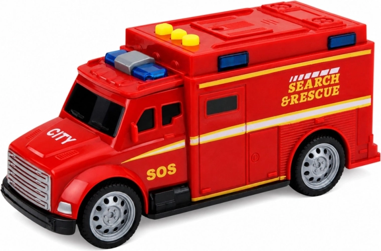 Výrazné záchranárske označenie SOS Search & Rescue