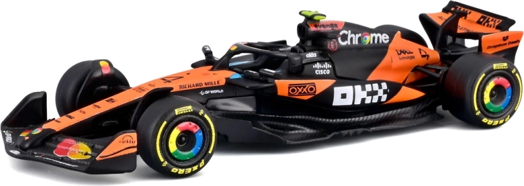 Bburago McLaren MCL39 (2025) Lando Norris #4 – model Formuly 1 v blistri 1:64