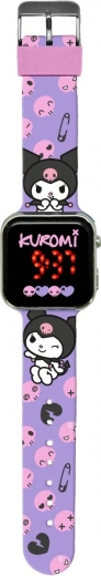 LED digitálne hodinky Kuromi Hello Kitty