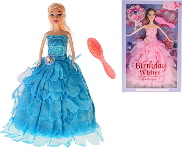 Bábika princezná 29 cm s doplnkami