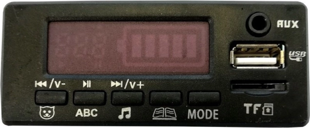 Hudobný panel pre elektrické vozidlo HP012 XMX608