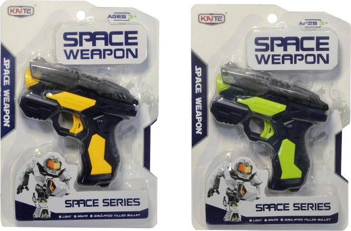 Svetelná pištoľ na penové šípky so zvukom