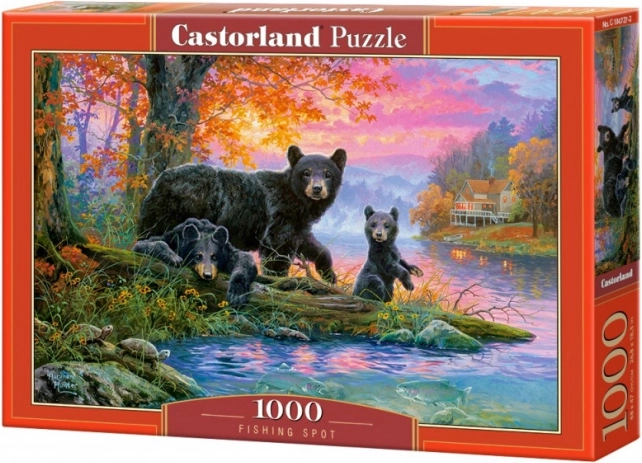 Puzzle CASTORLAND 1000 dielikov – Fishing Spot