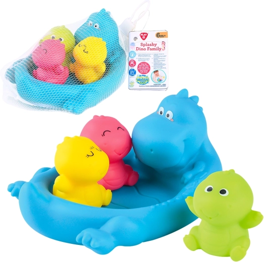 Playgo čľapkajúca rodinka dinosaurov