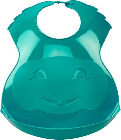 Plastový podbradník Deep Peacock