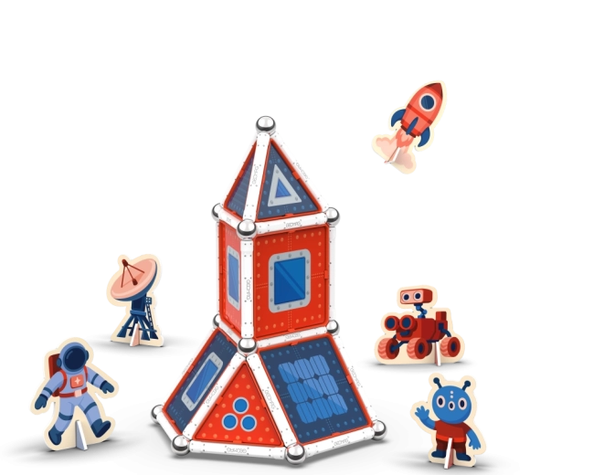 Magnetické spájanie pre stabilné 3D modely