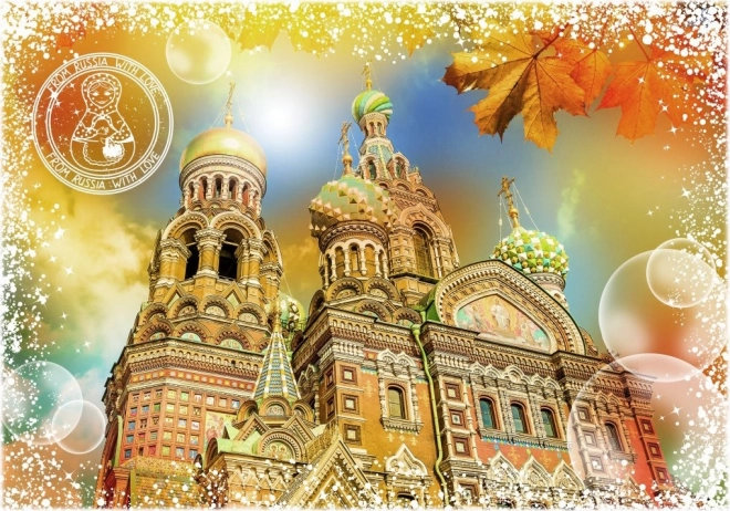 Puzzle Cesta okolo sveta: Rusko 2000 dielikov