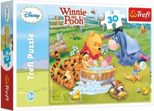 Puzzle Kúpeľ Prasiatka – Macko Pú