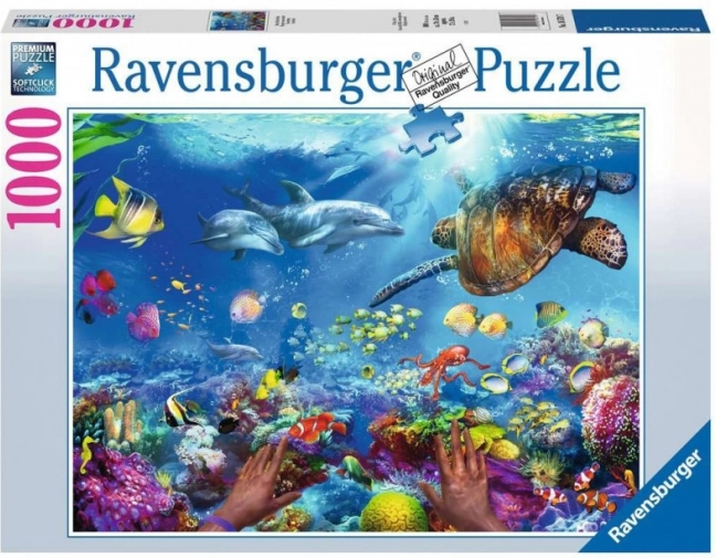 Puzzle Ravensburger Šnorchlovanie 1000 dielikov