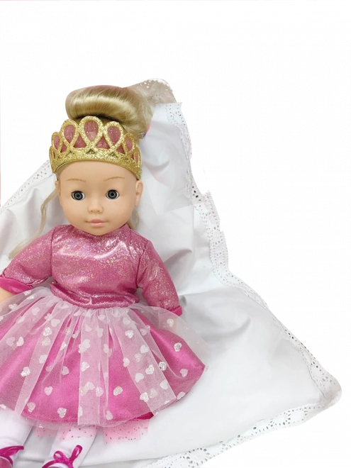 Bábika Bambolina Molly princezná s 3 pesničkami