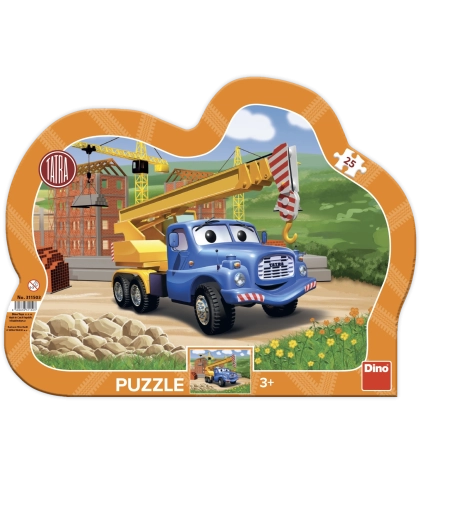Doskové puzzle Tatra žeriav 25 dielikov