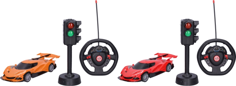 RC auto so semaforom na diaľkové ovládanie 23,5 cm – 1 kus